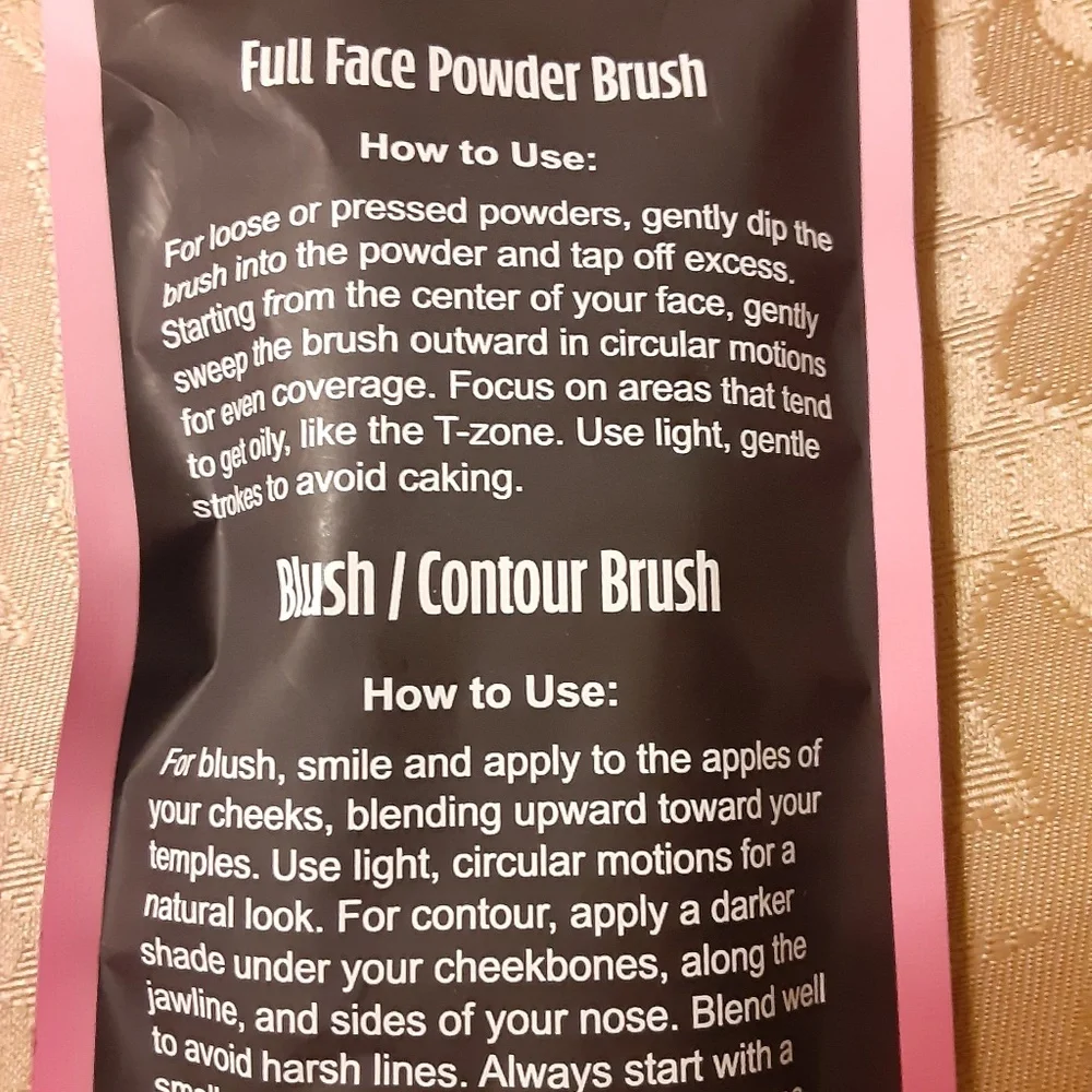 Pretty In Pink Brush Set